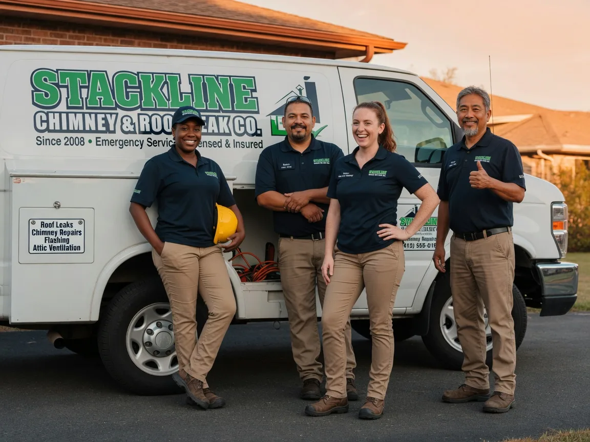 Chimney flashing repair company in Stuttgart, AR